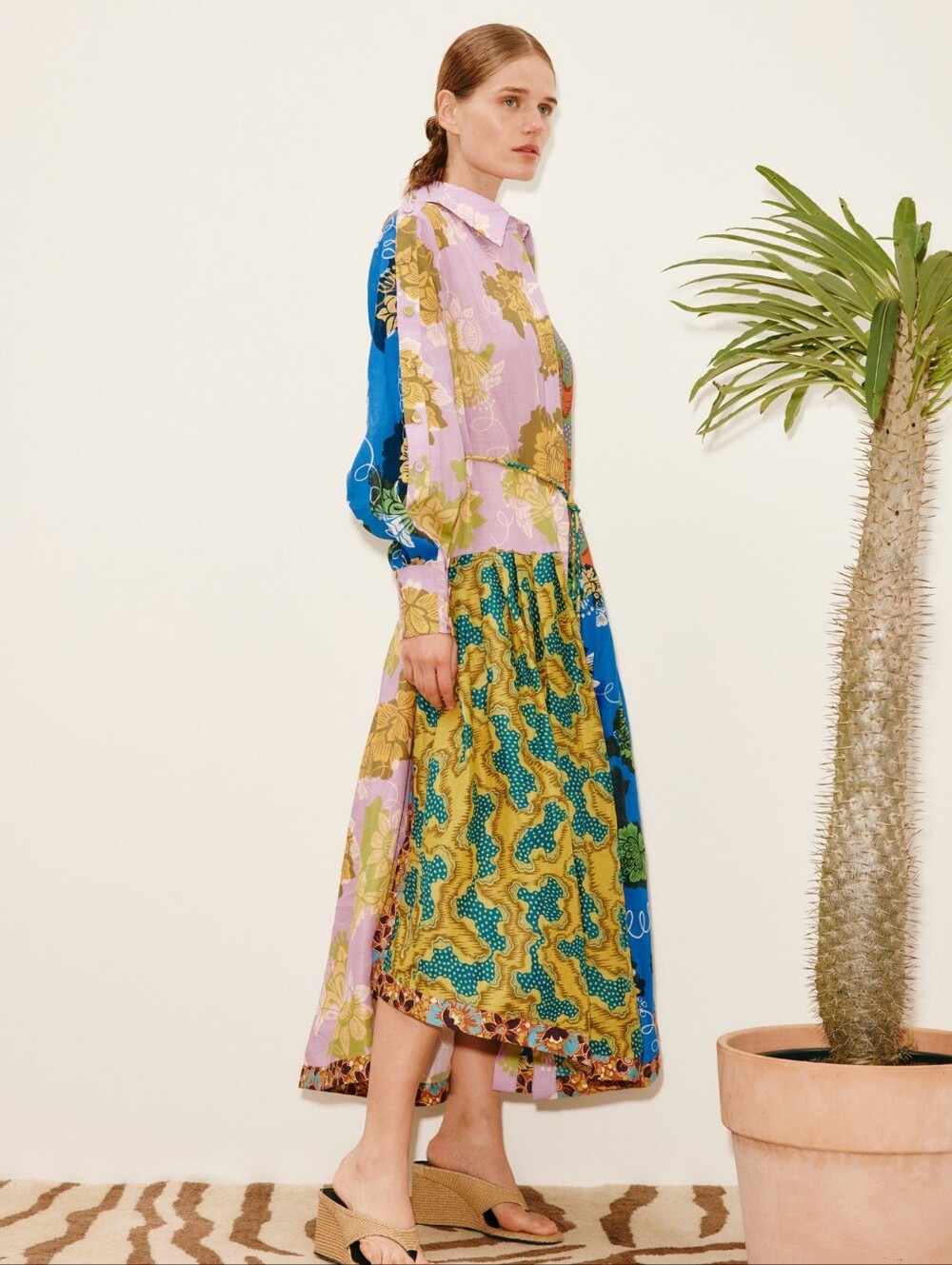 Alemais Arnie Spliced Shirtdress - Picture 2 of 11